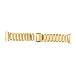 HOMSFOU intelligentes Uhrenarmband Edelstahlarmband Schauen Sie klug Armband mit Ketten-Design Armband mit sicherem Verschluss Handkette tischband ersetzen Gurt Stahlband Schleuderschnalle von HOMSFOU