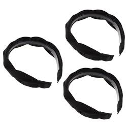 HONMEET 3st Stirnband Drehen Damen Stirnbänder Haarschmuck Für Teenager-mädchen Haarschmuck Für Damen Haarstirnbänder Für Damen Breites Stirnband Sommerdeko Frau Breitseite Stoff von HONMEET