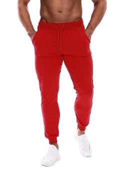 HOOD CREW Jogginghose Herren Sporthose Fitness Training Slim Fit Hose mit Taschen von HOOD CREW