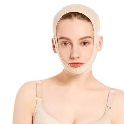 Gesichtsgürtel Für Frauen Gesichtskonturierung Doppelkinn Hebegürtel Bequemer Und Atmungsaktiver Straffender Verband Doppelkinn Reduzierer von HOOLRZI