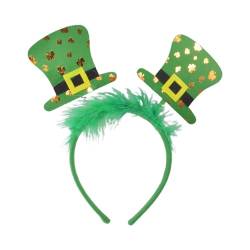 Shamrock Head Bopper Festlicher Irischer Haarschmuck Für Patricks Day Haarreifen von HOOLRZI