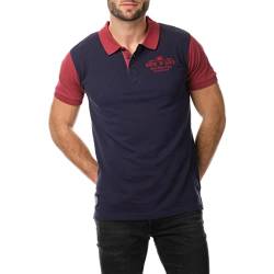 HOPENLIFE Herren Griffith Navy XXL Polohemd, Marineblau von HOPENLIFE