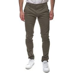 HOPENLIFE Herren Nara Kaki 36 Klassische Hose, 34 von HOPENLIFE