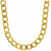 HOPLO Goldarmband Goldkette Panzerkette Länge 19cm - Breite 5,0mm - 585-14 Karat Gold von HOPLO