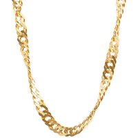 HOPLO Goldarmband Goldkette Singapurkette Länge 19cm - Breite 2,9mm - 585-14 Karat Gold von HOPLO