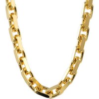 HOPLO Goldkette Ankerkette diamantiert Länge 45cm - Breite 3,0mm - 333-8 Karat Gold, Made in Germany von HOPLO