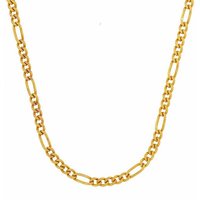 HOPLO Goldkette Goldkette Figarokette Länge 40cm - Breite 1,9mm - 333-8 Karat Gold, Made in Germany von HOPLO