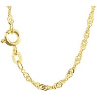 HOPLO Goldkette Goldkette Singapurkette Länge 45cm - Breite 1,8mm - 333-8 Karat Gold, Made in Germany von HOPLO