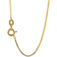 HOPLO Goldkette Goldkette Venezianerkette Länge 38cm - Breite 0,8mm - 333-8 Karat Gold, Made in Germany von HOPLO