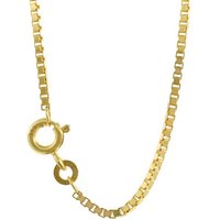 HOPLO Goldkette Goldkette Venezianerkette Länge 42cm - Breite 1,4mm - 333-8 Karat Gold, Made in Germany von HOPLO