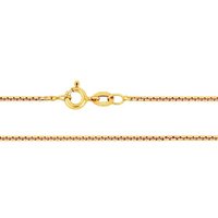 HOPLO Goldkette Goldkette Venezianerkette Länge 45cm - Breite 0,8mm - 333-8 Karat Gold, Made in Germany von HOPLO