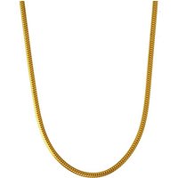 HOPLO Schlangenkette Goldkette Schlangenkette Länge 60cm - Breite 1,4mm - 333-8 Karat Gold, Made in Germany von HOPLO