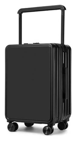 HOSIOBHAN Koffer, Handgepäck, Koffer mit Rollen, doppelte Vorderseite, breites Trolley-Gepäck, großes Fassungsvermögen, klassifizierter Aufbewahrungskoffer, Reiseausrüstung von HOSIOBHAN