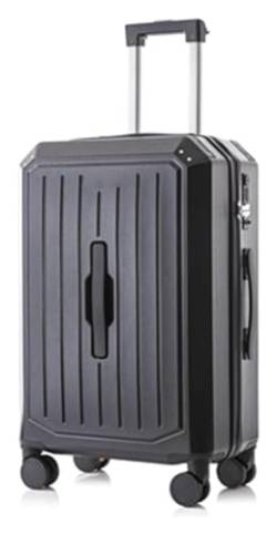 HOSIOBHAN Koffer, wiederaufladbar, große Aufbewahrungskapazität, Handgepäck mit Getränkehalter, Koffer mit Rollen, Anti-Fall-Gepäck, Reiseausrüstung von HOSIOBHAN
