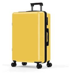 HOSIOBHAN Koffer-Koffer mit Rollen, tragbares Hartschalengepäck, Sicherheitskoffer mit Zahlenschloss, leise und leichtgängig, Trolley-Gepäck, Reiseausrüstung von HOSIOBHAN