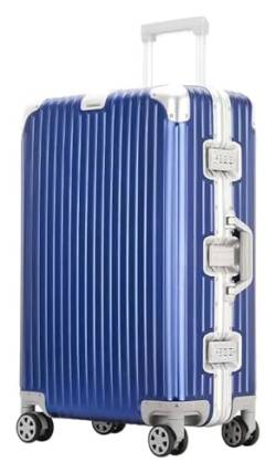 HOSIOBHAN Koffer Koffer mit Rollen Handgepäck Koffer Reißverschlussloses Gepäck mit Aluminiumrahmen Großes Fassungsvermögen Hartschalenkoffer Reiseausrüstung von HOSIOBHAN