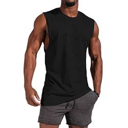 HOTCAT Tank Top Herren Ärmelloses Muskelshirts Gym Sport Unterhemd Männer T Shirt Herren Fitness Weste von HOTCAT