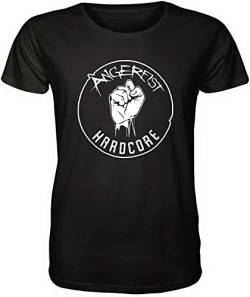 Angerfist T Shirt Hardcore Techno Gabber MOH Dutch Rave Scene Terror Music Raver Black 3XL von HOUYI