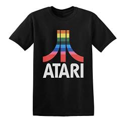 Atari Shirt Retro Home Video Game Console Unisex Black Gildan T-Shirt Black L von HOUYI