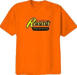 Reese Peanut Butter Cups T Shirt Orange 3XL von HOUYI