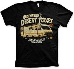 T-Shirt Breaking Bad-Desert Tours Camper Man Jersey Black Man t Shirt Black Black 3XL von HOUYI