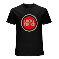 Workwear Jacket Lucky Strike T-Shirt Mens Unisex Black Tees XL von HObiba