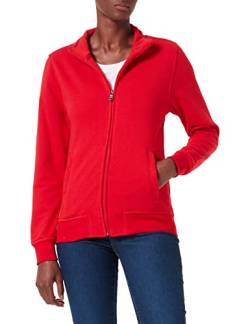 HRM Damen 1002 Kapuzenpullover, red, L von HRM