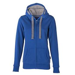 HRM Damen Jacket F hoodie, Royalblau, 5XL EU von HRM
