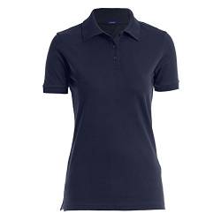 HRM Damen Luxury Stretch Polo, navy, Gr. 2XL I Premium Polo-Shirt Damen aus 95% Baumwolle & 5% Elasthan I Basic Polohemd bis 40°C farbecht waschbar I Hochwertige & nachhaltige Damen-Oberteile von HRM