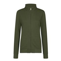 HRM Damen Premium Full-Zip Sweat Jacket I Fair Trade Damen-Sweatjacke, 360 g/m² I Aus 70% Baumwolle & 30% recyceltem Polyester von HRM
