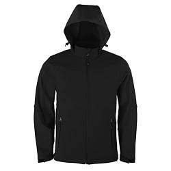 HRM Herren 1101 Jacket, Black, XXL von HRM