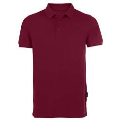 HRM Herren Heavy M Polohemd, Bordeaux/Burgundy, L von HRM