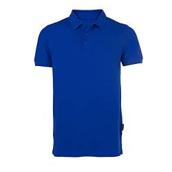 HRM Herren Heavy Polo, royalblau, Gr. S I Premium Polo Shirt Herren aus 100% Baumwolle I Basic Polohemd bis 60°C waschbar I Hochwertige & nachhaltige Herren-Bekleidung I Workwear von HRM