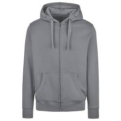 HRM Herren Hooded Jacket I Premium Kapuzenpullover Herren mit Kontrast-Innenfutter I Basic Hoodie mit Reißverschluss I Zip Hoodie I Hochwertige & nachhaltige Herren-Bekleidung von HRM