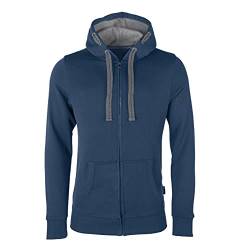 HRM Herren Jas M Kapuzenpullover, Denim, L von HRM