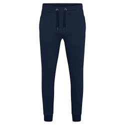 HRM Unisex 1500 Premium Joggingpants I Fair Trade Jogginghose Damen & Herren, 285 g/m² I Aus 70% Baumwolle & 30% recyceltem Polyester, Navy, 3XL von HRM