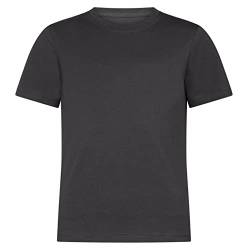 HRM Unisex 2001 T-Shirt, dunkelgrau, 152 von HRM