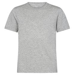 HRM Unisex 2001 T-Shirt, grau-meliert, 128 von HRM