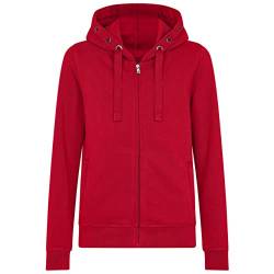 HRM Unisex Kinder 2006 Kapuzenpullover, red, 128 von HRM