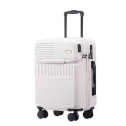 HSHTTKL Koffer Gepäckkoffer mit Reißverschluss und USB-Ladeanschluss, TSA-Zahlenschloss, Universalrad, robuster Reisekoffer Neu Taschen von HSHTTKL
