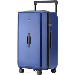 HSHTTKL Koffer Koffer mit hoher Kapazität, verdickter Reißverschluss, breiter Trolley-Koffer, Handgepäck, breiter Trolley, verschleißfester Koffer Neu Taschen von HSHTTKL