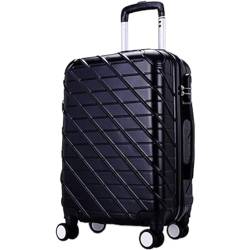 HSHTTKL Koffer Lederkoffer mit Aluminiumrahmen, Hartschale, Handgepäck, Reisekoffer, Hartschale, leichtes Handgepäck, Check-in-Gepäck Neu Taschen von HSHTTKL