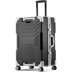 HSHTTKL Koffer Verdicktes Gepäck, leicht, Kratzfest, Handgepäck, großes Fassungsvermögen, Reisegepäck, Koffer mit Rollen Neu Taschen von HSHTTKL