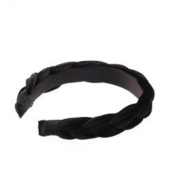 WANGHUI 2 Stück Damen Kopfbedeckung Mode/1166 (Color : Black, Size : 1 Count (Pack of 1)) von HTOGKKCG