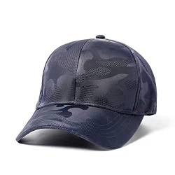 HUA YANG Baseball Cap Camouflage Herren Vintage Einstellbare Kappe Mütze Retro (Navy blau) von HUA YANG