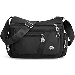 HUAERYOUYUE Umhängetasche Damen Schultertasche Mode Seitentasche Lässige Handtasche Modetasche Reisetasche Leicht Taschen für Schule Freizeit Mädchentasche von HUAERYOUYUE