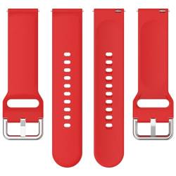 HUAOLAWQ Silikon-Uhrenarmband, atmungsaktiv, Smartwatch-Armband, verstellbar, Ersatz-Sportuhrenarmband, bequemes Sport-Armband mit Schnalle for MF Watch Pro D395 Armband von HUAOLAWQ