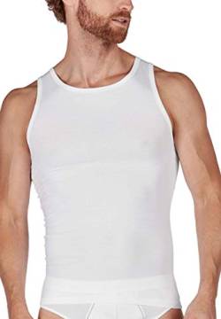 Huber Herren Tank Top Unterwäsche, White, L von HUBER