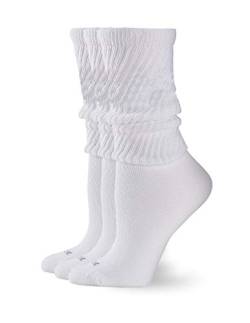 HUE Damen Slouch, 3 Paar Socken, Weiß/Weiß/Weiß, Einheitsgröße von HUE