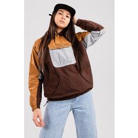 HUF Blocked Windbreaker burnt orange von HUF